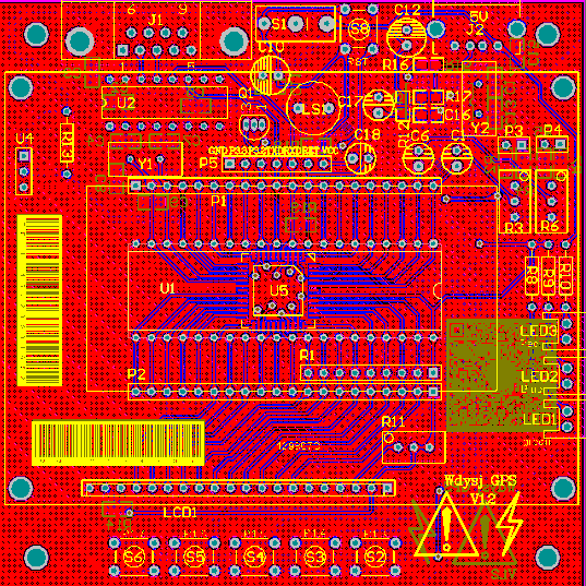 接著把PCB畫(huà)出來(lái)