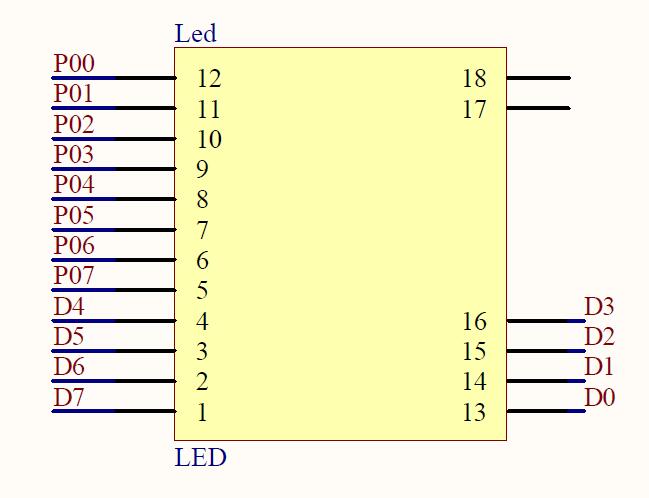 8*8点阵