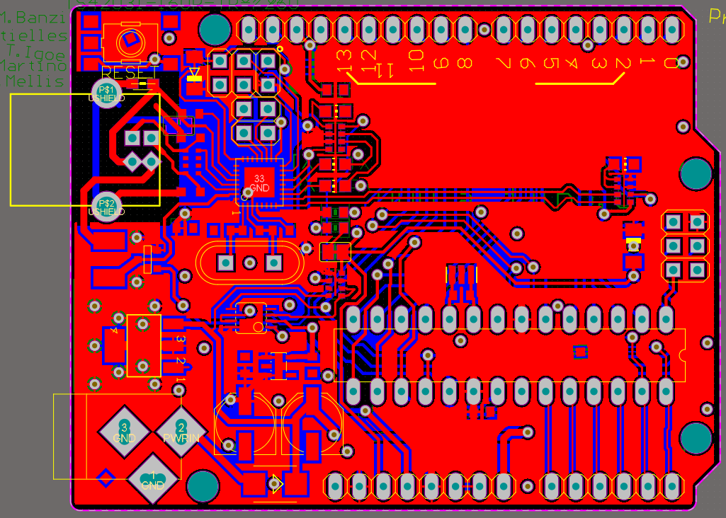 Arduinouno，arduinonano Pcb工程文件altium Designer格式 Arduino 2749