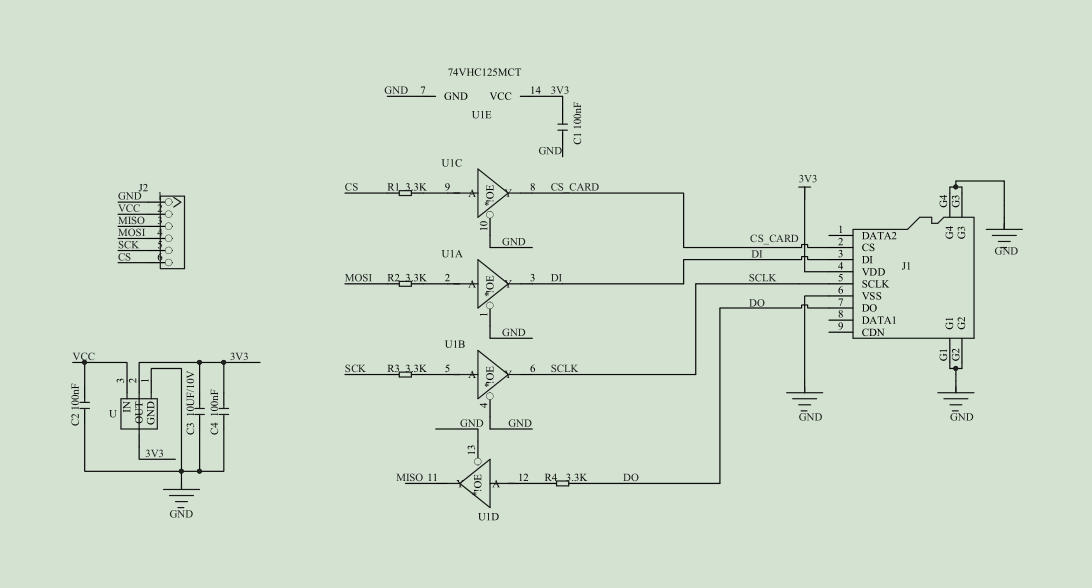 74VHC125MTCԭ��ͼ