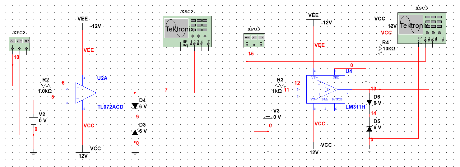 ߀�Ђ����}����ɶ����TL072��LM311��������Ŵ󱶔�����һ����