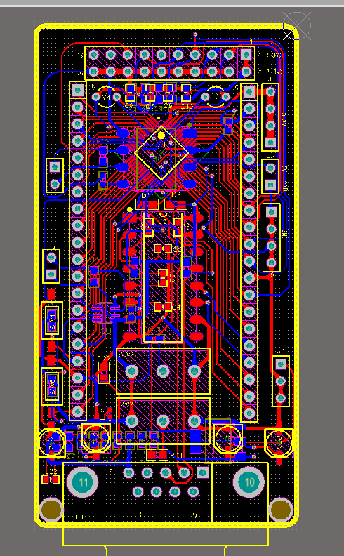 stm32c8t6工控板原理图及pcb设计