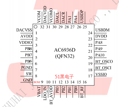 ac6936d数据手册与引脚图 datasheet下载