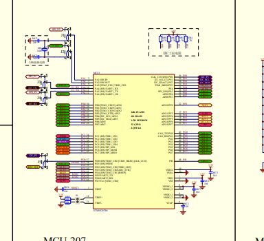 eu-stm8s双核动力-全功能开发板原理图