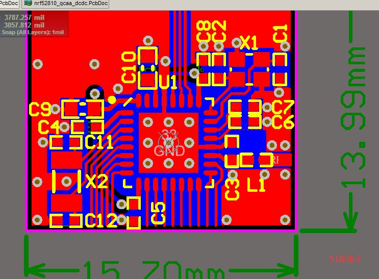 今天重点给大家介绍48脚和32脚 altium designer画的原理图和pcb图