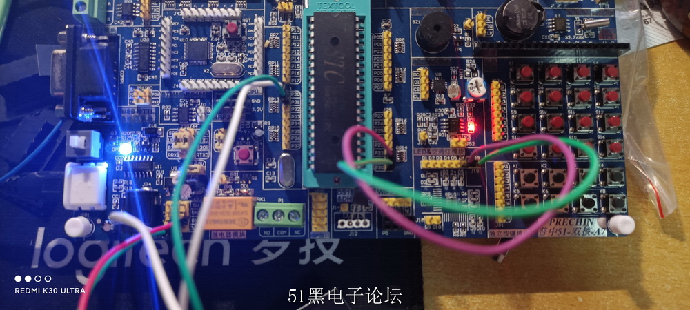 esp8266与单片机连接图,ds18b20与单片机连接图 esp8266 51单片机实现控制led调试乱码问题