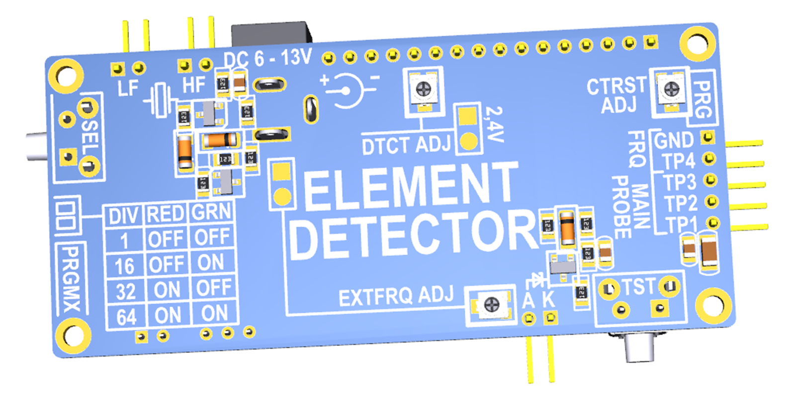 bottom view device