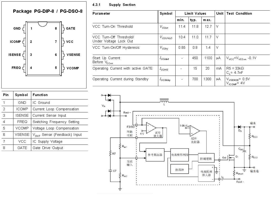 43版本pfc电路分析