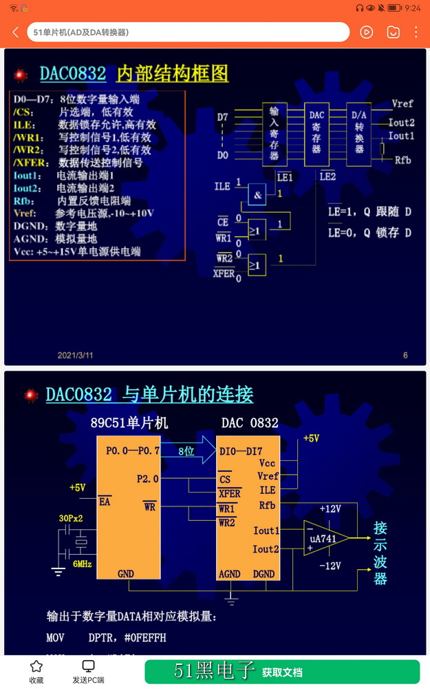 0832内部电路结构，