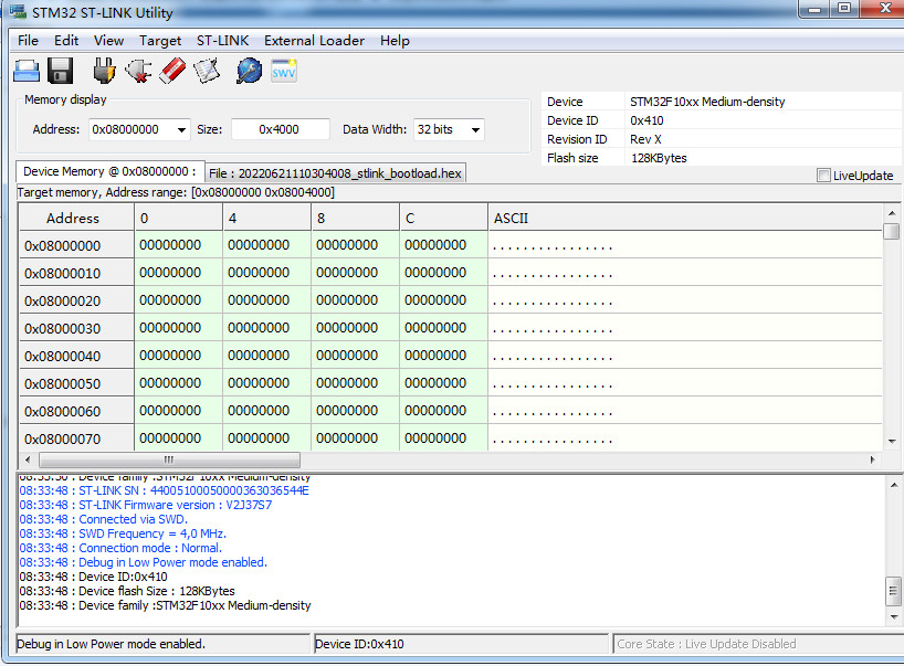 01stlink ST-LINK UtilityBӵair32f103.jpg