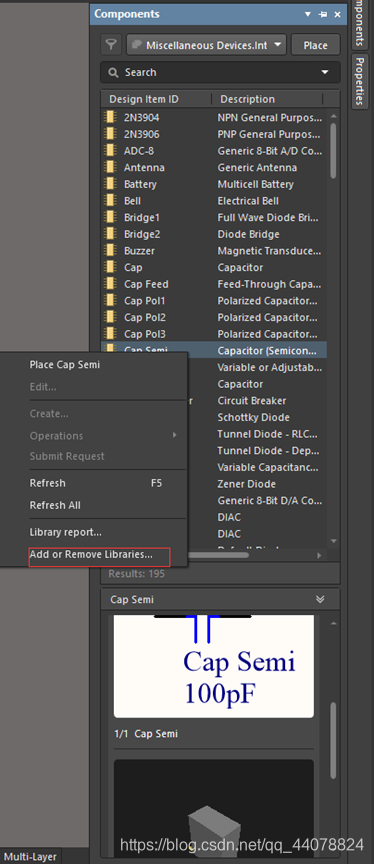 2.ҼȻѡAdd or Remove Libraries.